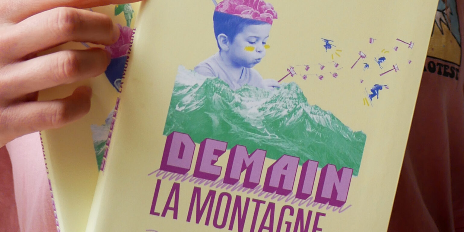 illustration collage pour Glénat