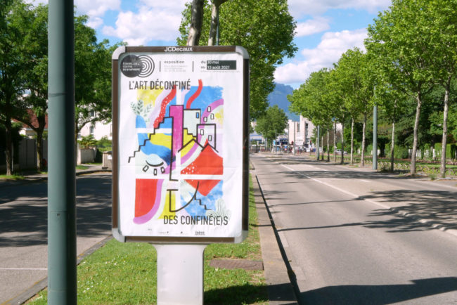 affiche-echirolles2 affiche dans la rue