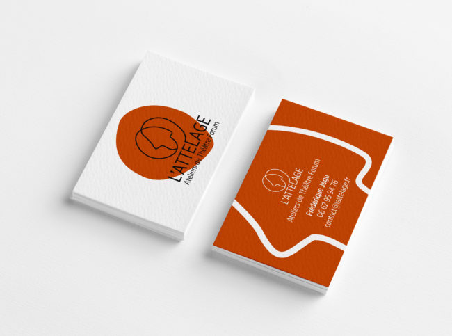 carte de visite de l'attelage